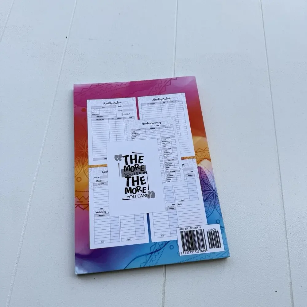 Unbranded budget planner
